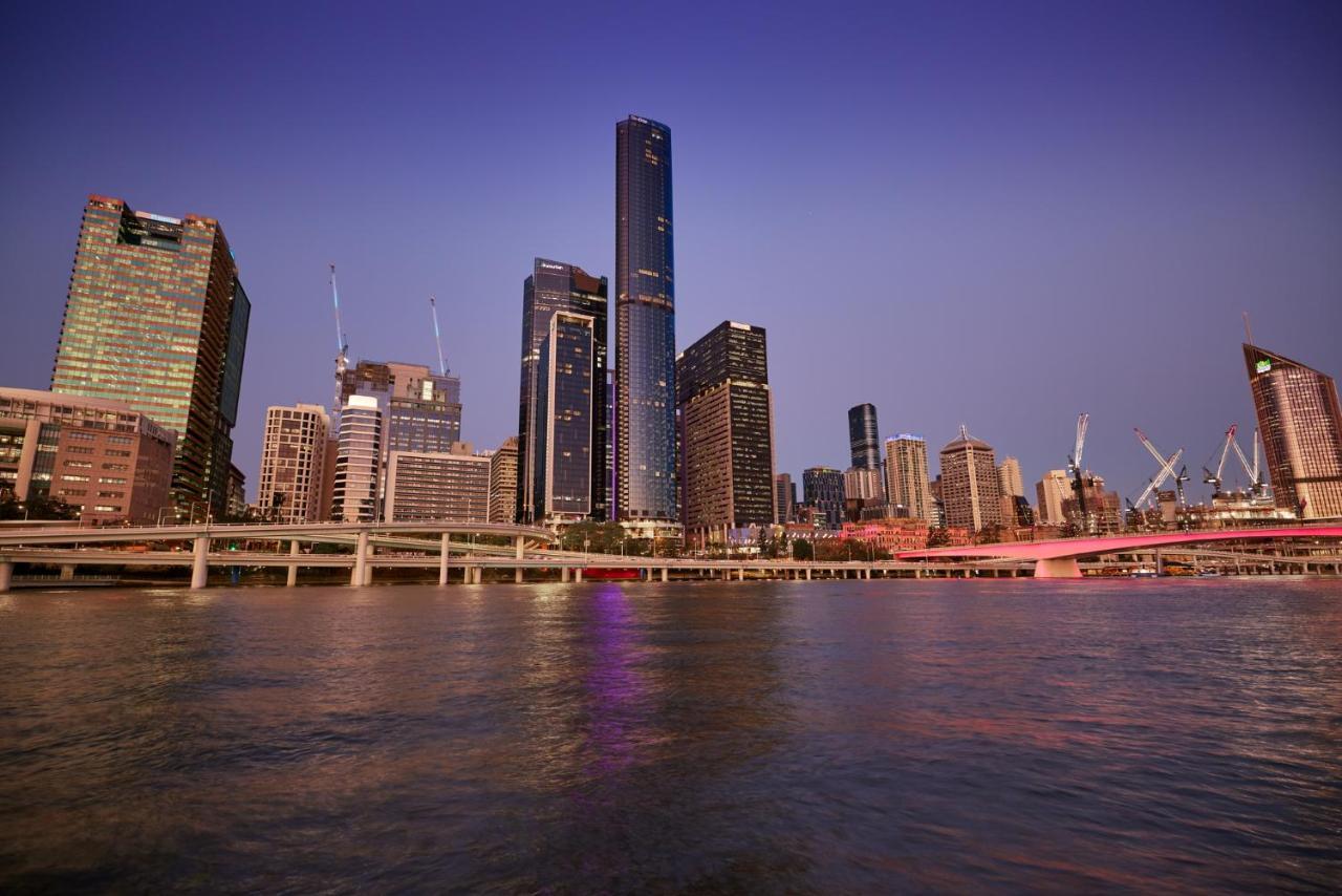 Cbd Luxury River View 1Bed Apt The One Brisbane Exteriör bild