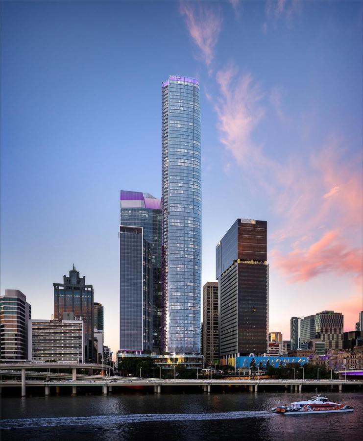 Cbd Luxury River View 1Bed Apt The One Brisbane Exteriör bild